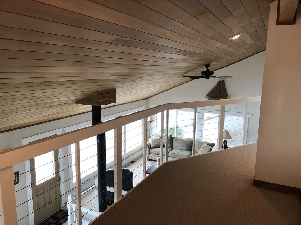 Loft on 3rd floor overlooking the ocean and mom and dad.
