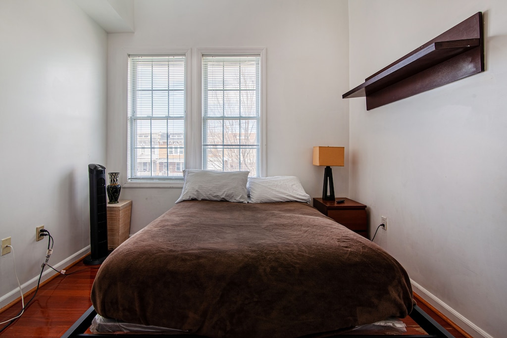 Upper Level Third Bedroom With Queen Sized Bed