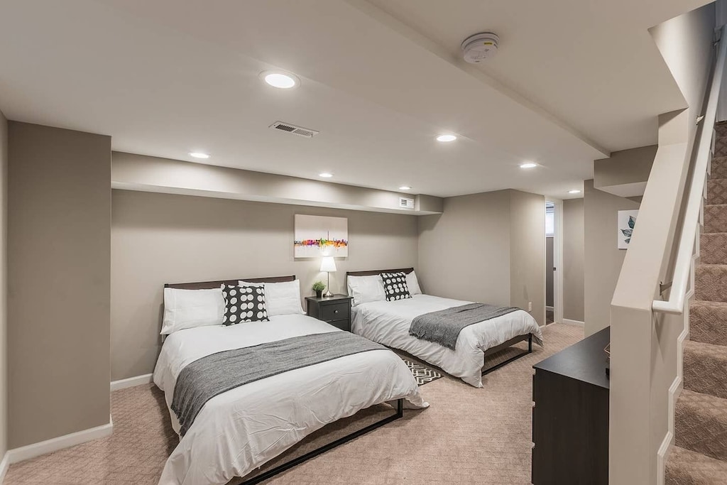 Bedroom 3 - 2 Full Beds