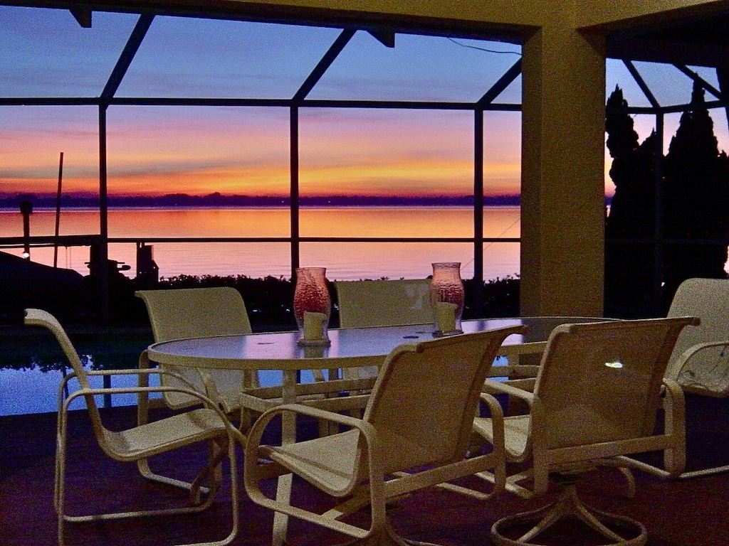 Sunrise on Patio