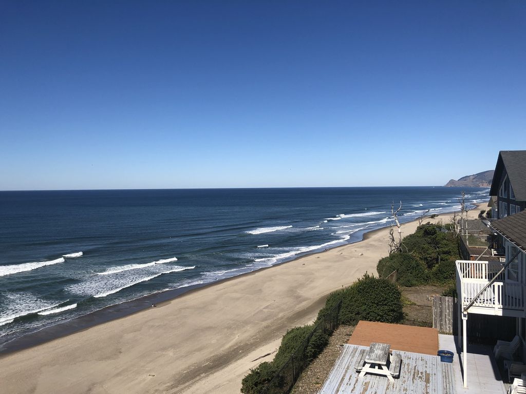 View from 3rd Floor Deck looking North to Cascade Head.