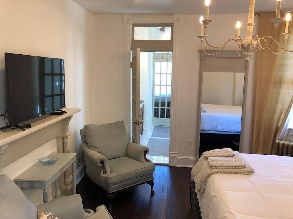 Master bedroom suite