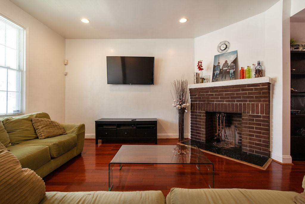 Open Living Room Suitable for Entertaining