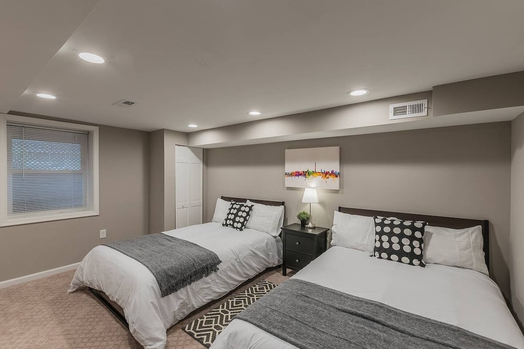 Bedroom 3 - 2 Full Beds