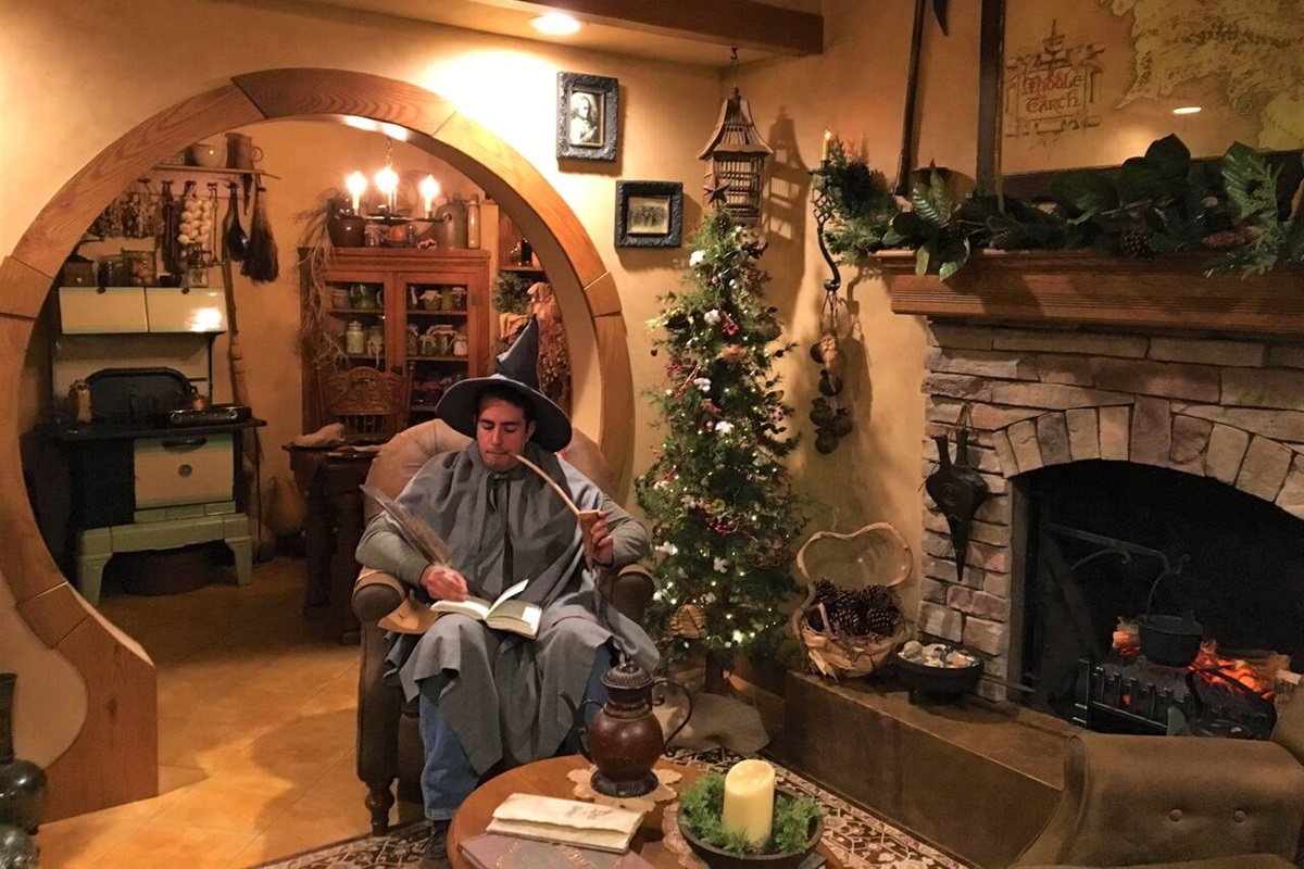 Leaving instructions concerning the next great "Adventure" while holding his one of a kind custom Pipe he (Tony) created from scratch during our pipe workshop session!How cool is this!Thank you Tony and Pegah for sharing! 
