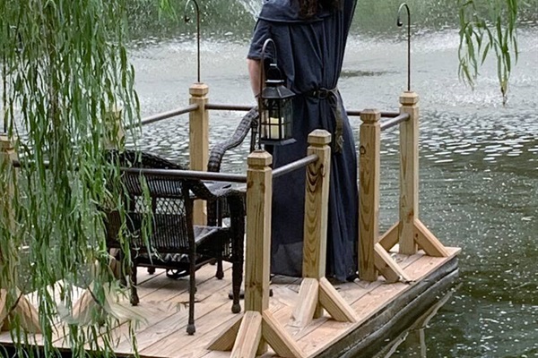 Your imagination will run wild when you board the Ferry and follow their journey down the Brandywine to Bree. Thank you! Becky and Matt.